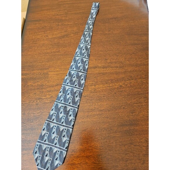 Arrow Company Mens Formal Neck Tie Multicolor 100% Italian Silk - Picture 3 of 3